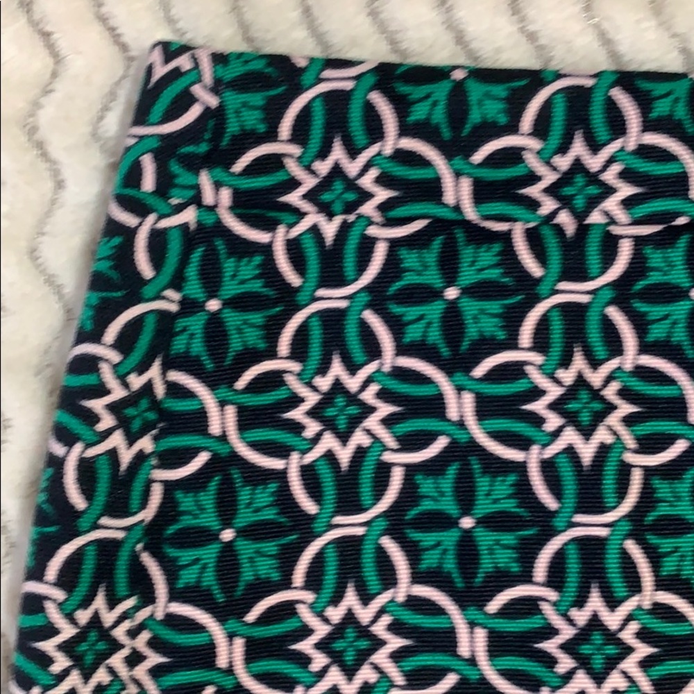 J. CREW GEO-PRINT PENCIL SKIRT NWOT SIZE 10